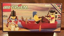 Sealed LEGO Pirates Imperial Guards Bounty Boat #6247 (Vintage)
