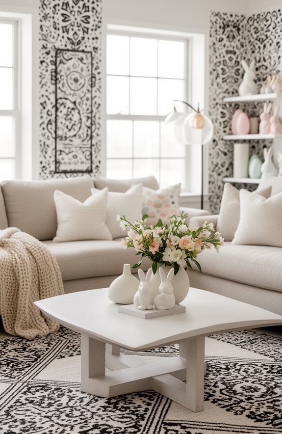 seasonal geometric wall decor