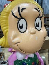 Ship Fast Cindy Lou Who Grinch Who Stole Christmas Blow Mold 36” Discontinued