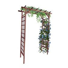 Solid Wood Garden Arbor for Climbing Plants