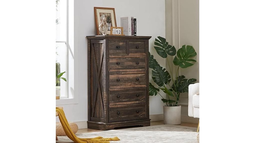 spacious farmhouse dresser design