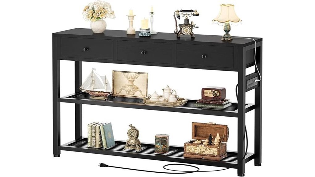 stylish entryway table design