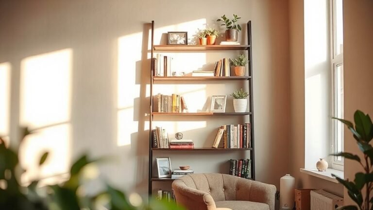 stylish ladder bookshelf options