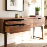 stylish storage console tables