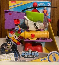 SUPER FRIENDS DC FISHERPRICE IMAGINEXT JOKER HELICOPTER FROM BATMAN