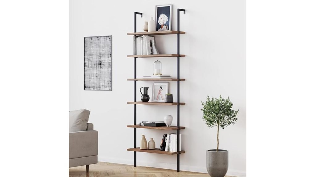 tall bookcase with shelves