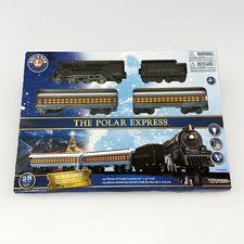 The Polar Express Lionel Train Set 28 Pcs - 65" X 41" Oval Track - New