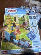 Thomas & Friends A Bridge to Sodor Motorized Toy Train & Track Set- Read Descrip