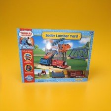 Thomas & Friends TrackMaster Sodor Lumber Yard Skarloey Set 2007 HiT Toy Co NIB