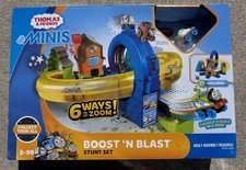 Thomas Minis Boost and Blast Stunt Set Thomas & Friends New In Unopened Box