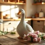 top silly goose vase