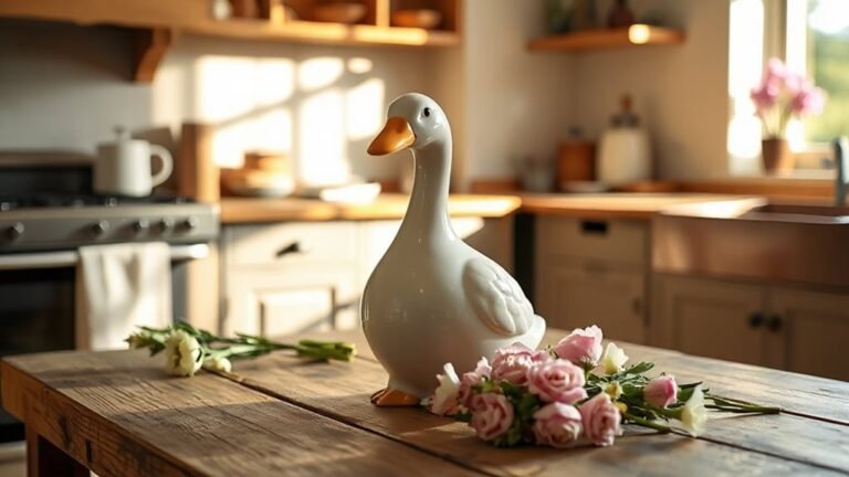 top silly goose vase