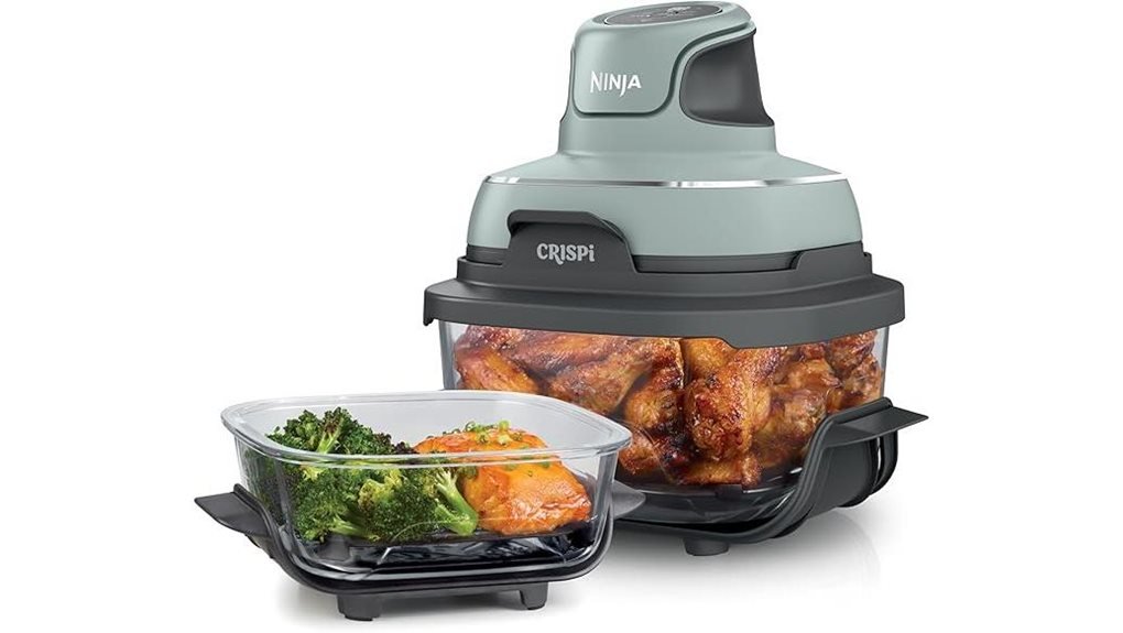 crispi versatile glass air fryer