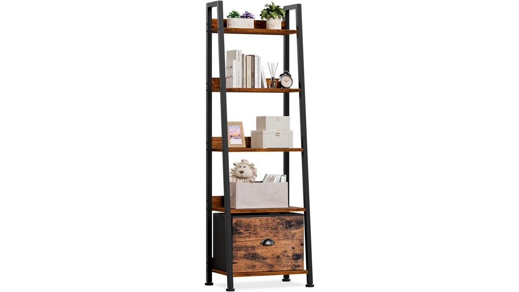 versatile multi tiered shelving unit