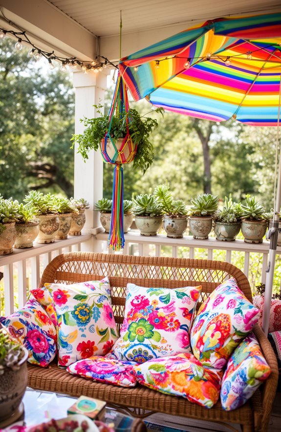 vibrant fabrics for comfort