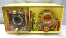 Vintage 1960s General Electric C2419A Disneyland Disney Clock Radio Working H10K