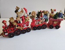Vintage 2002 - 3 Piece Christmas Train Set - Original Box- Large Train Set