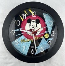 Vintage 90's Disney Mickey Mouse Club 9.75" Wall Clock