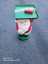 Vintage Blow Mold Santa Butler Rc Car Sold As Is Un Tested Looks Nice Condition