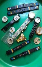 Vintage Disney Watches & Bands .mixed Lot See Description