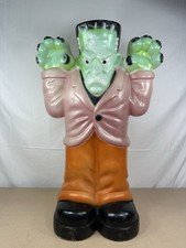 Vintage Empire Frankenstein Blow Mold 36" Plastic Halloween Yard Ornament