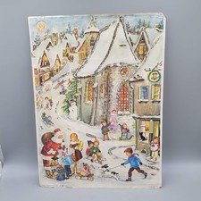 VTG 1950-60s Christmas Advent Calendar Paper West Germany by RS Order 703