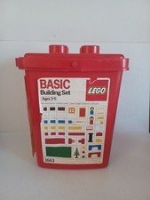Vtg 1987 Lego Basic Building Set 85% Complete With 2.8 Lbs Of More Vtg Legos!!
