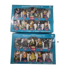 VTG 1999 Disney Snow White Santa’s Best EZ Light Tree Trimmer lot of 2