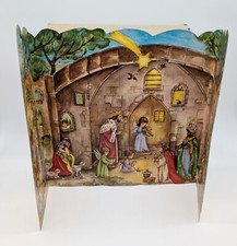 Vtg CHRISTMAS STAR Hummel Paper Advent Calendar West Germany Lore 564