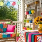 whimsical outdoor summer decor