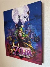 Zelda Majora’s Mask, Nintendo, Licensed Promo Canvas (Rare)