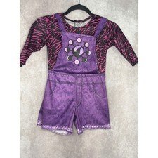 2023 Spirit Halloween Monster High Costume Jumpsuit Size Small Clawdeen Wolf