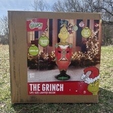 6 Ft The Grinch Nutcracker LED Blow Mold Lighted Yard Decor Christmas Holiday