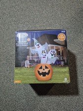 AIRBLOWN Inflatable Halloween ghosts coming out of a pumpkin