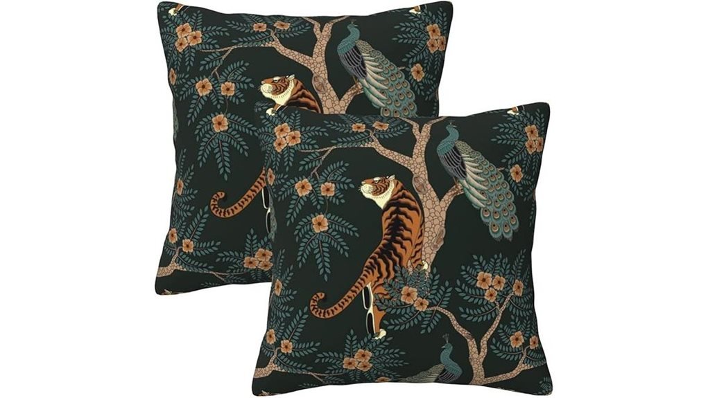 animal print pillow covers