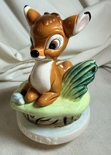 BAMBI Walt Disney Productions “Talk To The Animals” Schmid MUSIC BOX - 6”