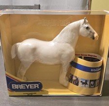 Breyer horse 710103 Gladwin Lucky (Luday) Grey Lady. Signed in original box.