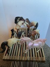 Breyer Vintage Horses, Great Condition 5 Count Lot Hollywood Dun It Reeves