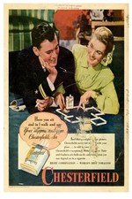 ️Chesterfield Vintage Ad Poster - 24x36” Hi-Res Print - 200 GSM Paper️