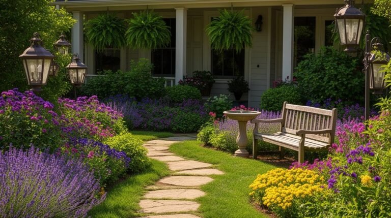 creative front yard designs