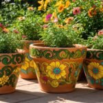 creative pot painting ideas