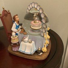 Disney Beauty And The Beast Snow Globe