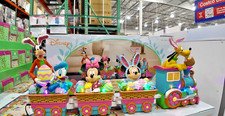 Disney Easter Spring Train 4-Piece Set Kids Toy Gift Decor