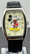 Disney Fossil Mickey Mouse Limited Edition Tonneau Watch 0835 of 15000 Rare