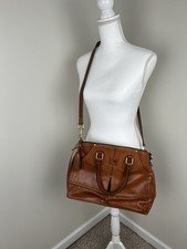 Dooney & Bourke Florentine Clayton Satchel - Natural - Excellent Condition