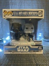 Funko Pop! Vinyl Star Wars Darth Vader & Snowtrooper #377 Amazon Exclusive 40th