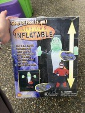 Gemmy 2002 Airblown Inflatable Halloween Frankenstein Monster 8 Ft Tall Read