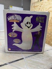 Gemmy 2005 6ft Tall Ghost Halloween Airblown Inflatable