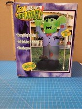 Gemmy Giant Airblown Inflatable Frankenstein 8 ft Halloween Outdoor Decoration