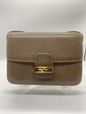 Gucci Vintage Leather Brown Shoulder Bag Authenticity